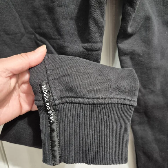 Moose Knuckles Black Sweatshirt and Joggers Set - Picture 7 of 10